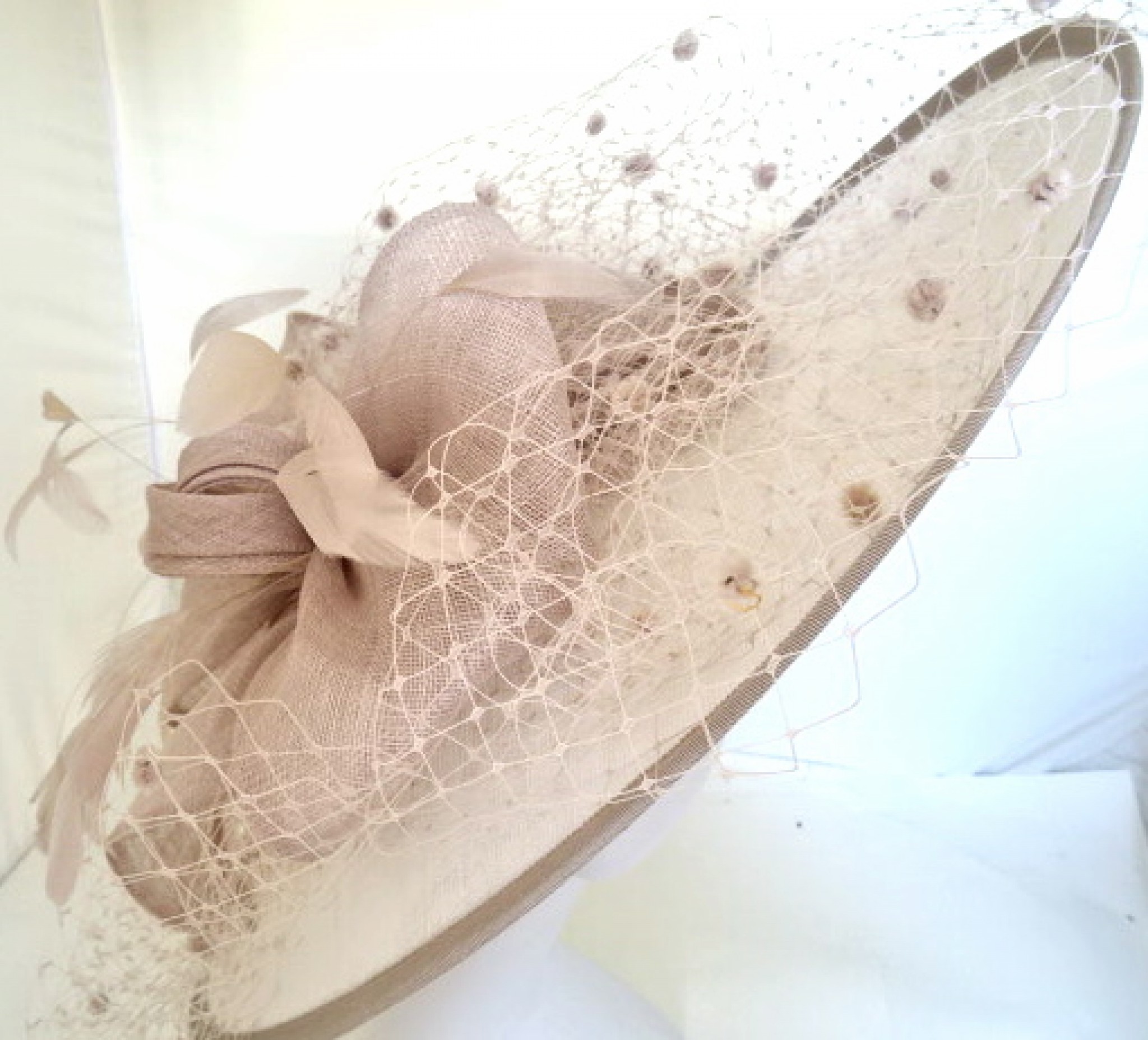 Snoxell Gwyther - Occasion Hat (Taupe 