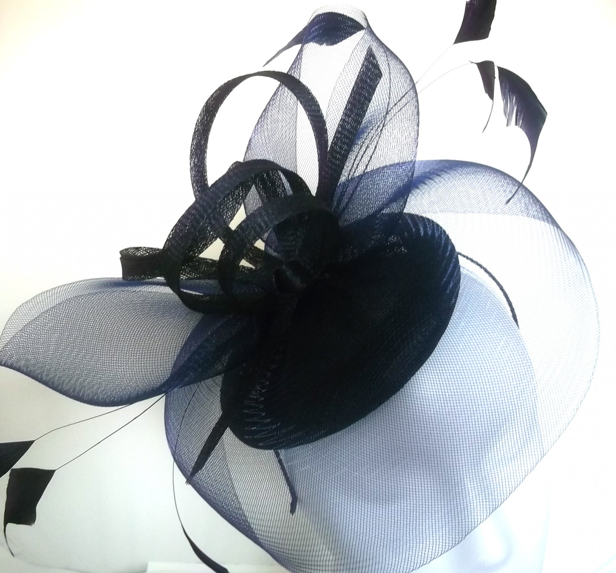 Snoxell Gwyther - Fascinator (Navy 